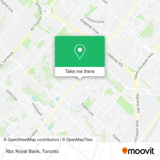 Rbc Royal Bank map
