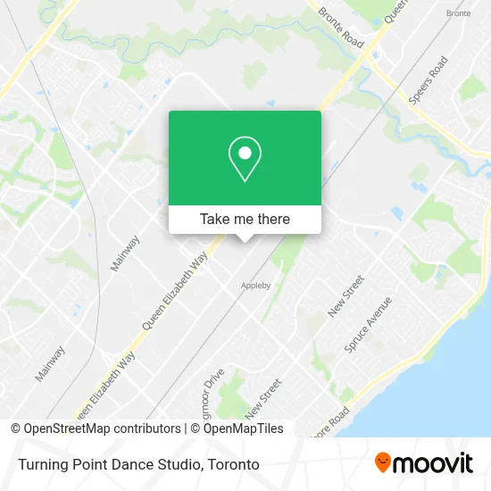 Turning Point Dance Studio map