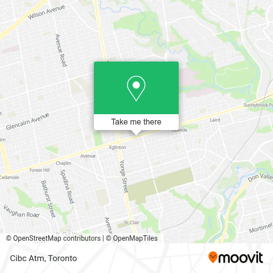 Cibc Atm map