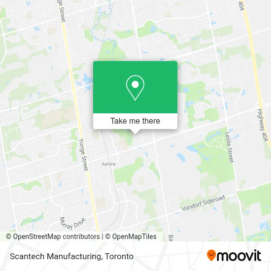 Scantech Manufacturing map