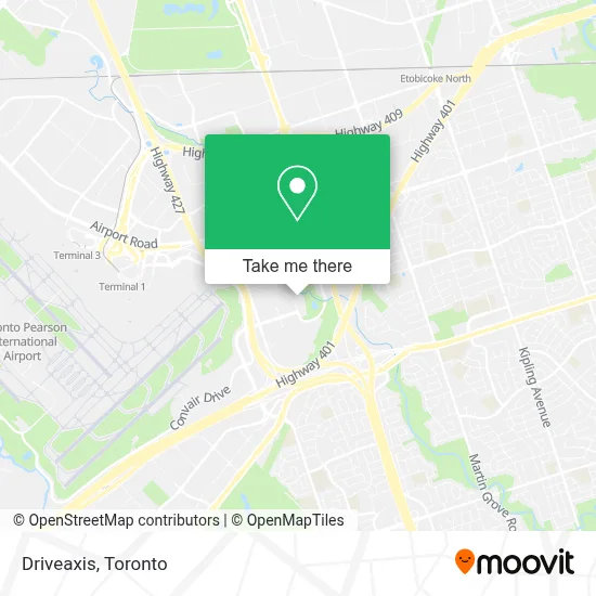 Driveaxis map