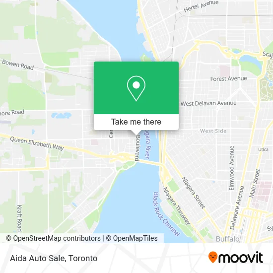 Aida Auto Sale map