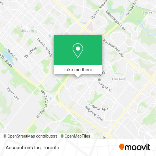 Accountmac Inc map