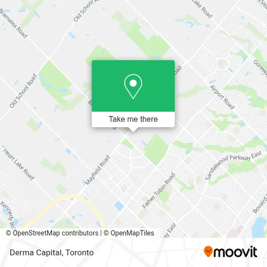 Derma Capital map