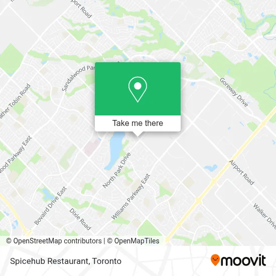 Spicehub Restaurant map