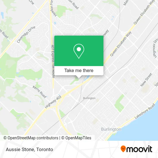 Aussie Stone map