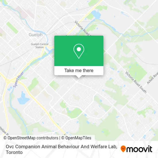 Ovc Companion Animal Behaviour And Welfare Lab map