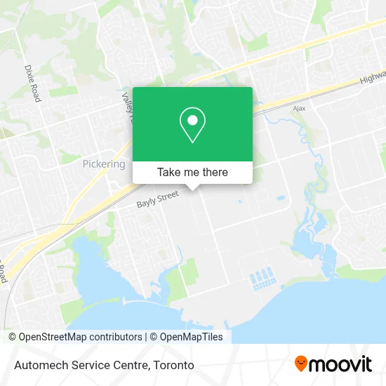 Automech Service Centre map