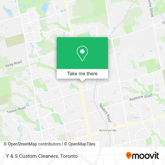 Y & S Custom Cleaners map