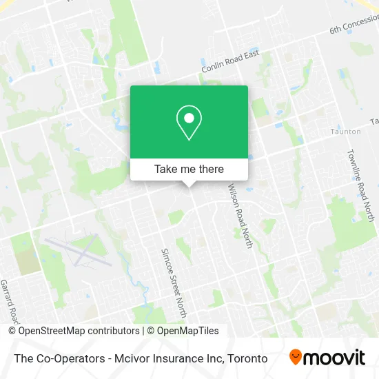 The Co-Operators - Mcivor Insurance Inc map