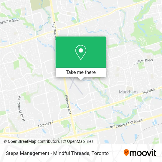 Steps Management - Mindful Threads map