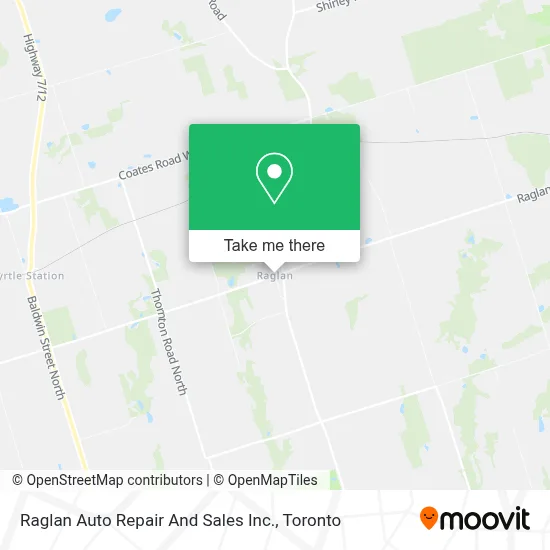 Raglan Auto Repair And Sales Inc. map