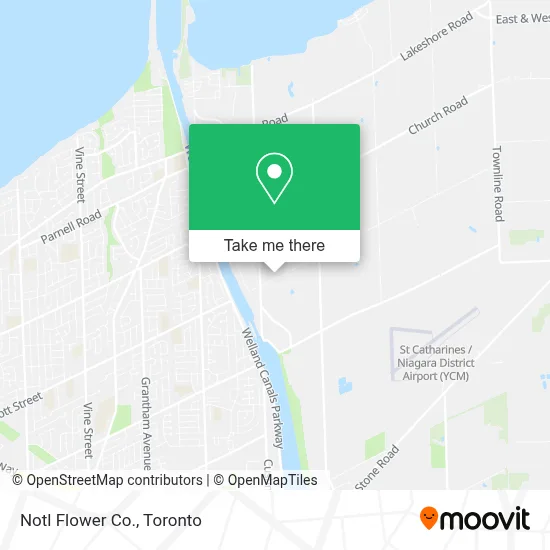 Notl Flower Co. map