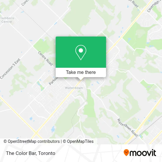 The Color Bar map