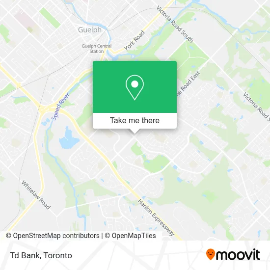 Td Bank map