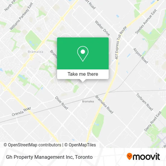 Gh Property Management Inc map
