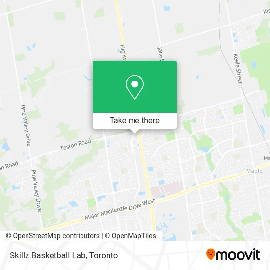 Skillz Basketball Lab map