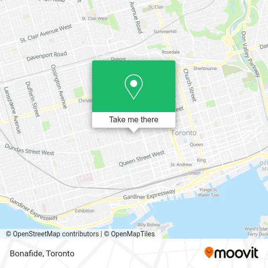 Bonafide map