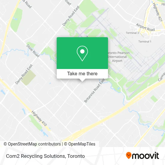Com2 Recycling Solutions map