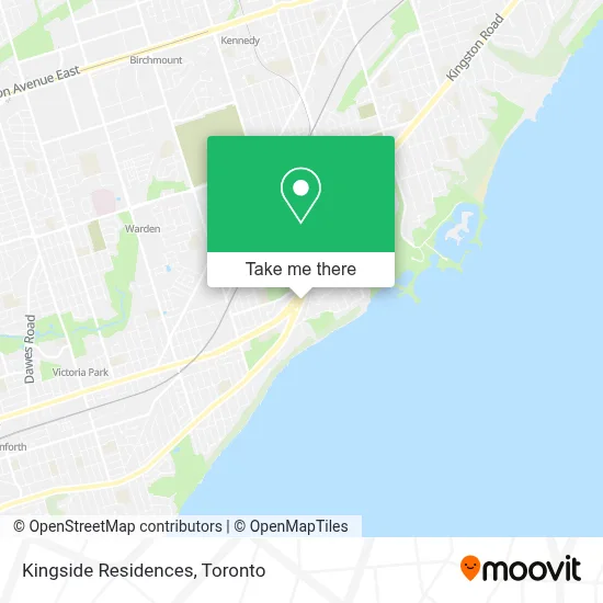 Kingside Residences map