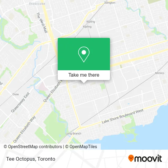 Tee Octopus map
