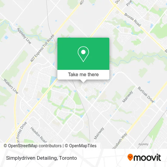Simplydriven Detailing map
