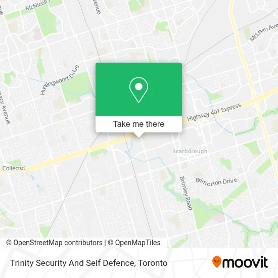 Trinity Security And Self Defence map