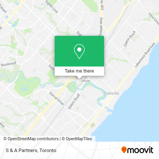 S & A Partners map