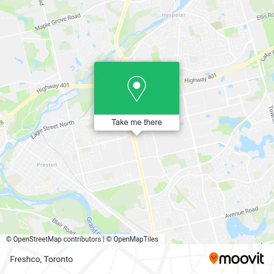 Freshco map