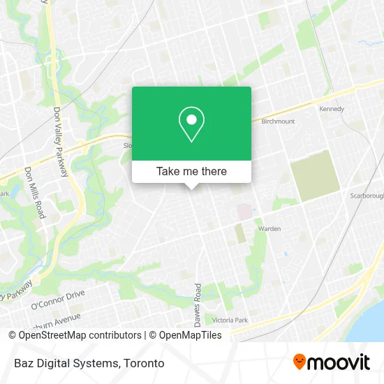 Baz Digital Systems map