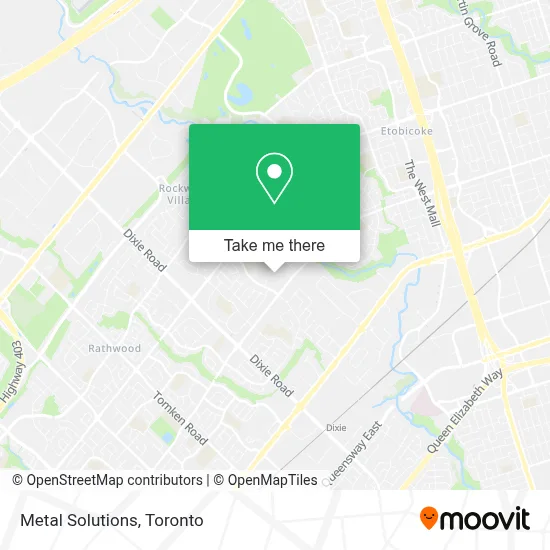 Metal Solutions map