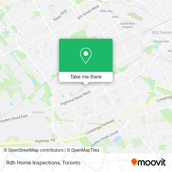 Rdh Home Inspections map