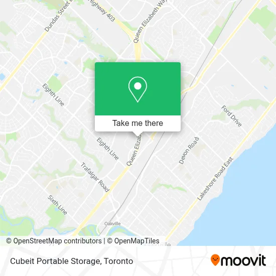 Cubeit Portable Storage map