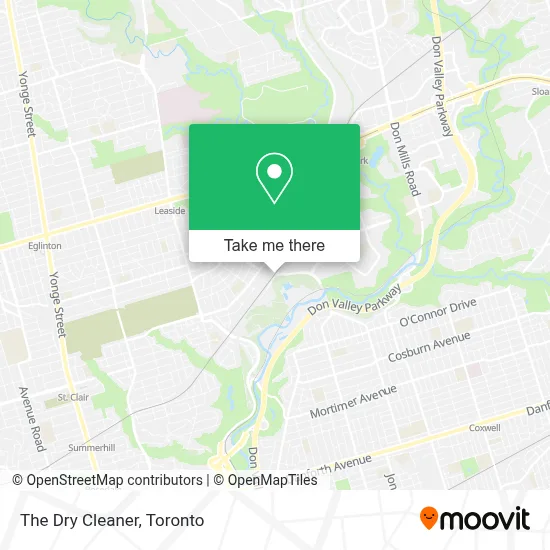 The Dry Cleaner map