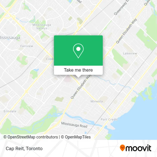 Cap Reit map