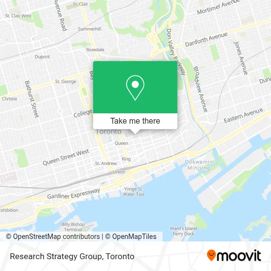 Research Strategy Group map