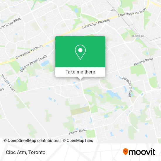 Cibc Atm map