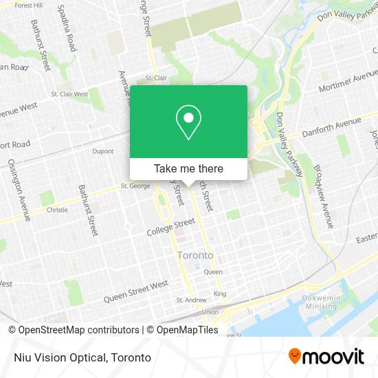 Niu Vision Optical map
