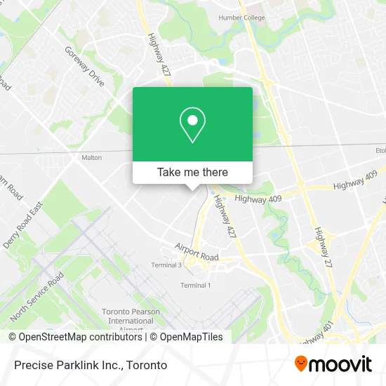 Precise Parklink Inc. map