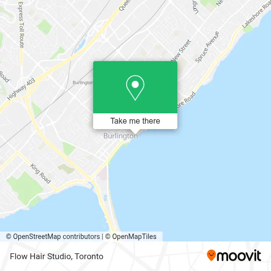 Flow Hair Studio map