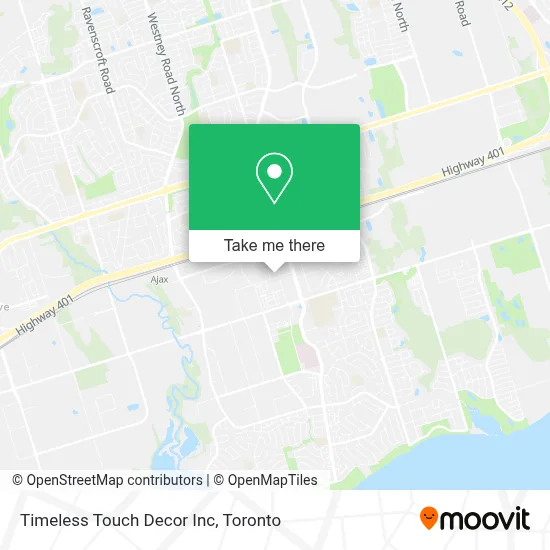 Timeless Touch Decor Inc map