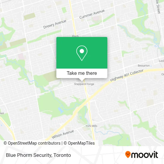 Blue Phorm Security map