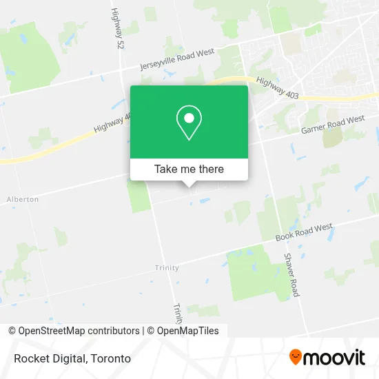 Rocket Digital map