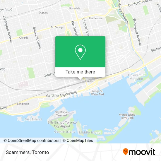 Scammers map
