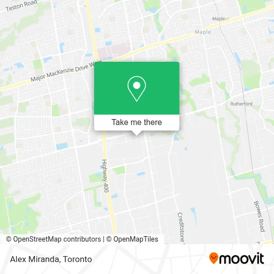 Alex Miranda map