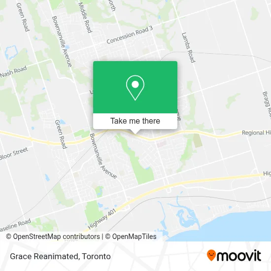 Grace Reanimated map