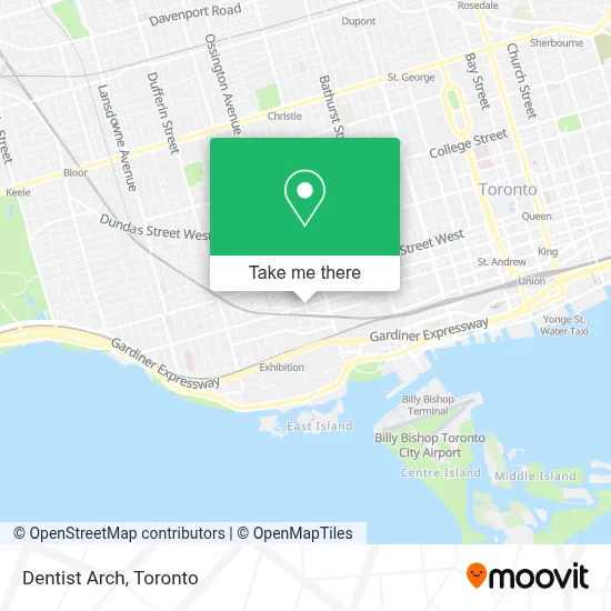 Dentist Arch map
