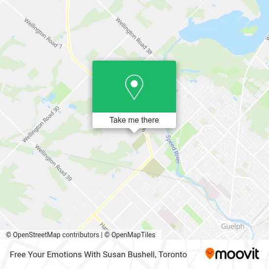 Free Your Emotions With Susan Bushell map