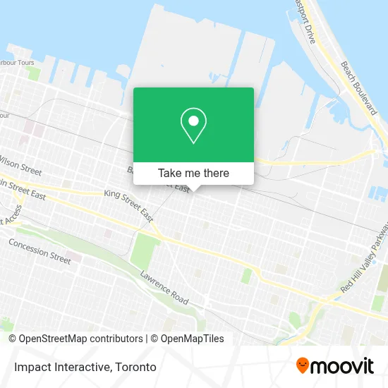 Impact Interactive map