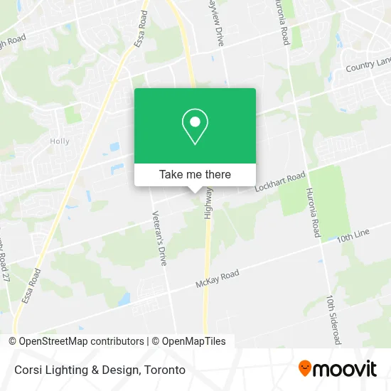 Corsi Lighting & Design map